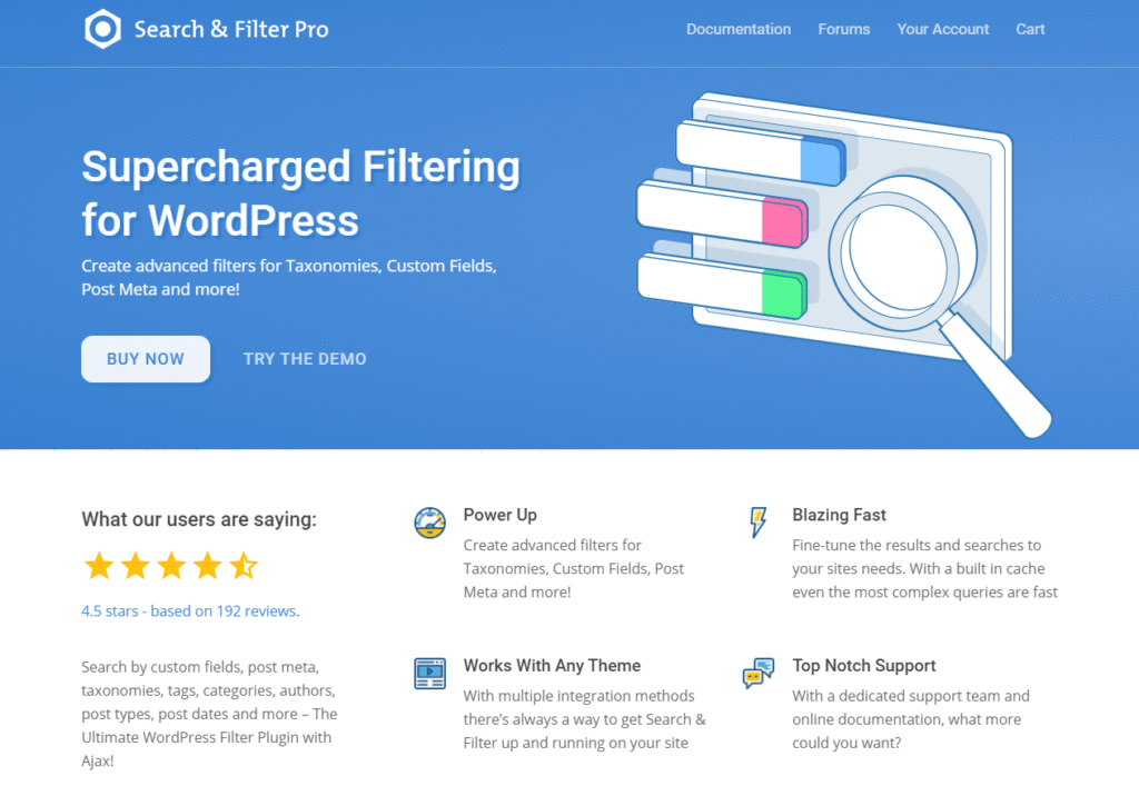 Search & Filter Proプラグイン